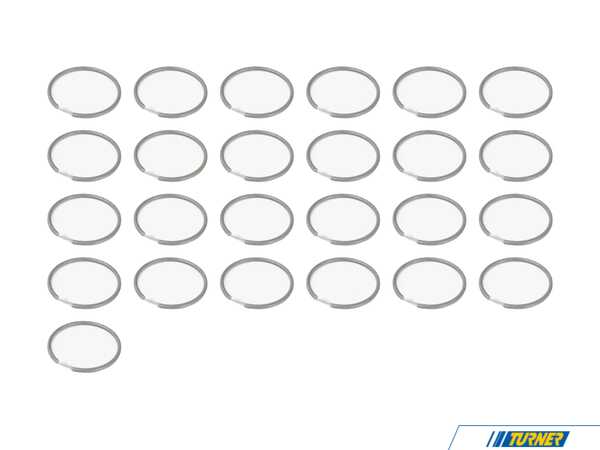 Genuine BMW Snap Ring - Pack Of 25 33131207280KT