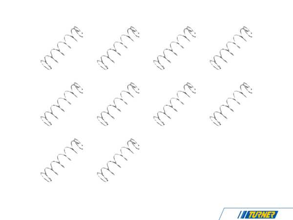 Genuine BMW Locking Spring - Pack Of 10 32341160110KT
