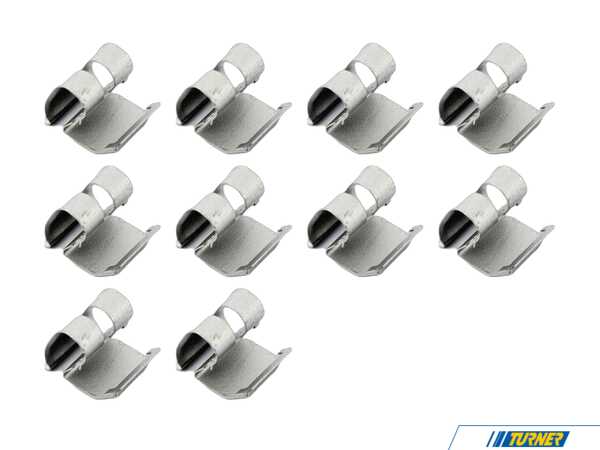 Genuine BMW Cable Clip - Pack Of 10 13717557970KT
