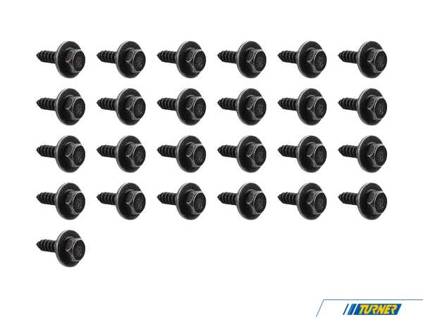 Genuine BMW Screw - Pack Of 25 07119901279KT