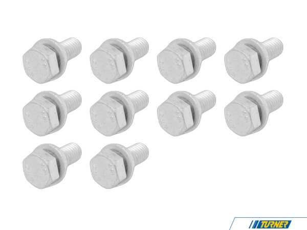 Genuine BMW Hex Bolt - Pack Of 10 07119903682KT