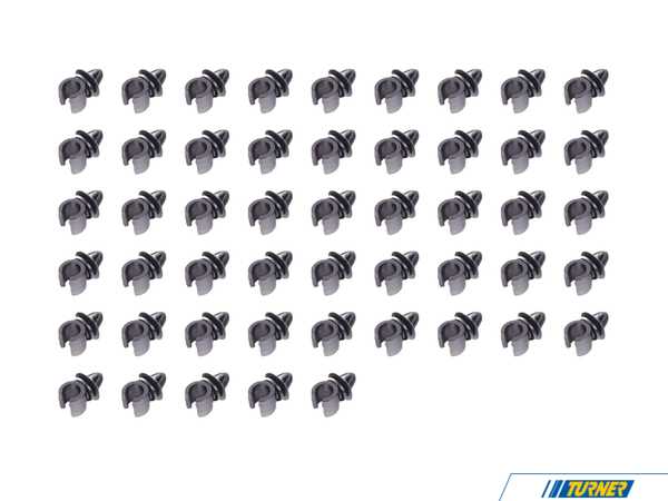 Genuine MINI Clip - Pack Of 50 13311738201KT