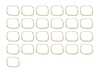 Genuine BMW Rear Differential Gasket - Pack Of 25 33111210405KT View 1