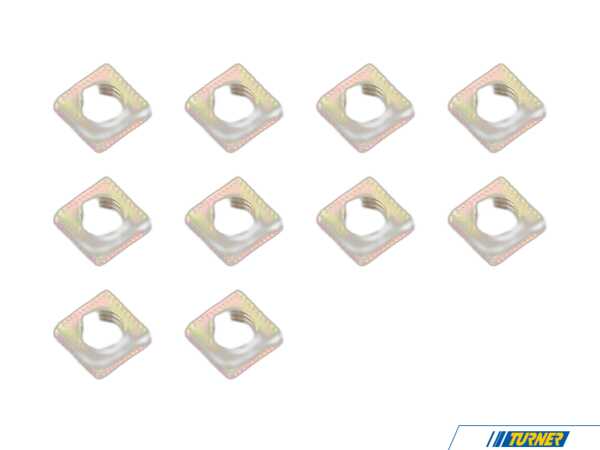 Genuine BMW Nut - Pack Of 10 07119921431KT