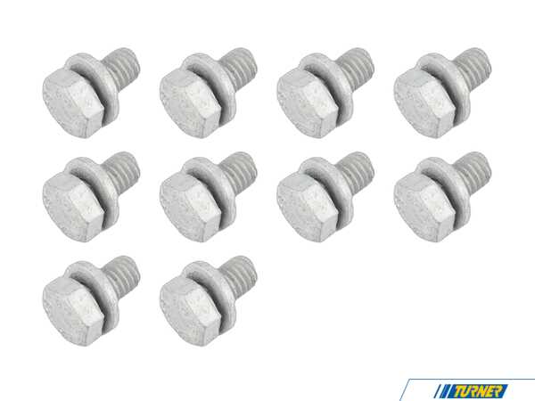 Genuine BMW Hex Bolt - Pack Of 10  07119903842KT