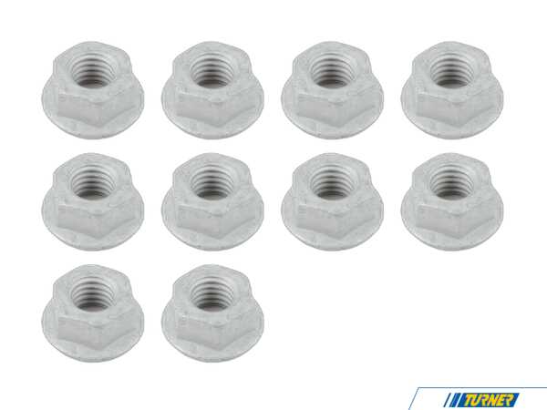 Genuine MINI Hex Nut - Pack Of 10 07119904024KT1