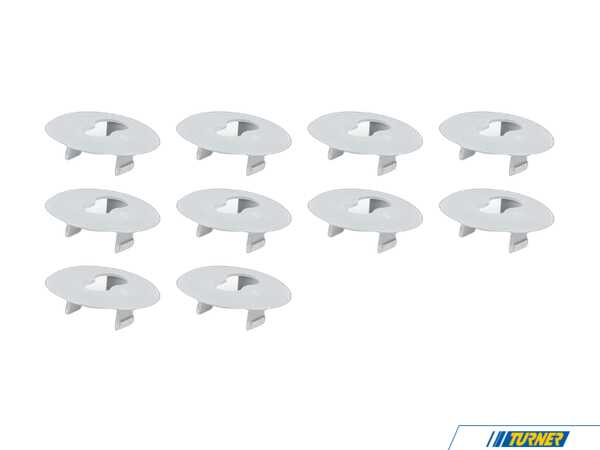 Genuine BMW Upper Strap Retaining Mount - Pack Of 10 51476962585MOQKT