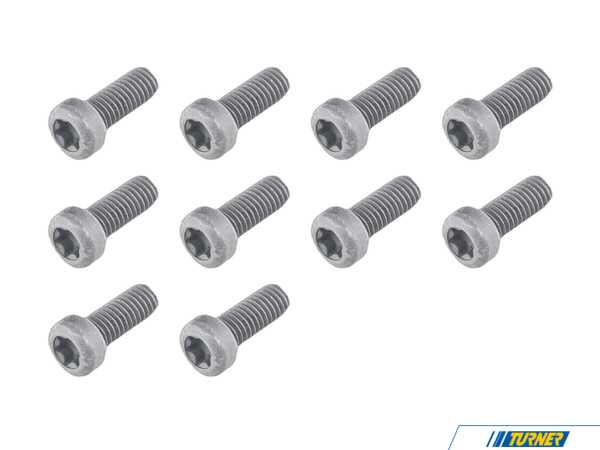 Genuine BMW Fillister Head Screw - pack of 10 07149165135KT