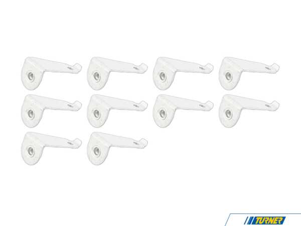 Genuine BMW Resonator Holder - Pack Of 10 13711436400KT