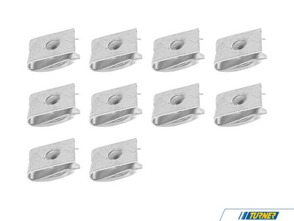 Genuine BMW Sheet Metal Self Locking Nut - Pack Of 10 32307023082KT