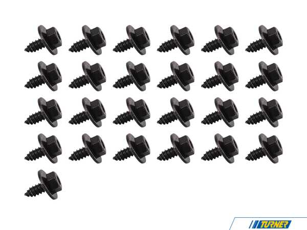Genuine BMW Screw - Pack Of 25  12138530118KT