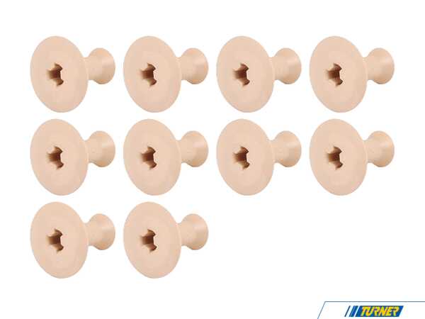 Genuine BMW Rivet - Pack Of 10 51471954696KT