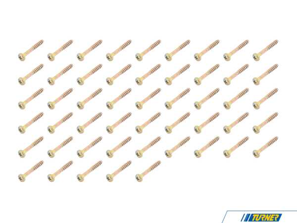 Genuine BMW Screw - Pack Of 50 32311158355KT