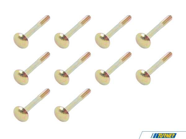 Genuine BMW Screw - Pack Of 10  07119910474KT