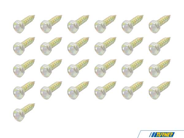 Genuine BMW Screw - Pack Of 25 07119916804KT