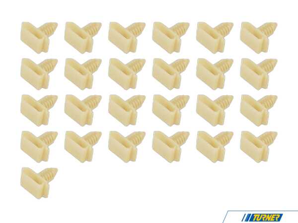 Genuine BMW Cable Clamp - Pack Of 25  12521742686KT
