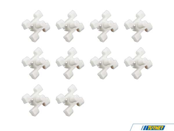 Genuine BMW Clip - Pack Of 10 51131816019KT