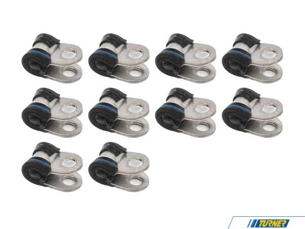 Genuine BMW Clamp - Pack Of 10  12521720129KT