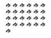 Genuine BMW Clamp - Pack Of 25 64111368019KT View 1