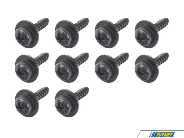 Genuine BMW Screw - Pack Of 10  07119901168KT