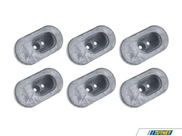 Genuine BMW Grommet - Pack Of 6 32411130712KT