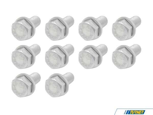 Genuine BMW Hex Bolt - Pack Of 10 07119905926KT