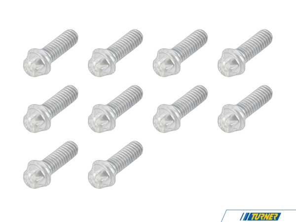 Genuine MINI Torx Screw - Pack Of 10 07119907463KT1