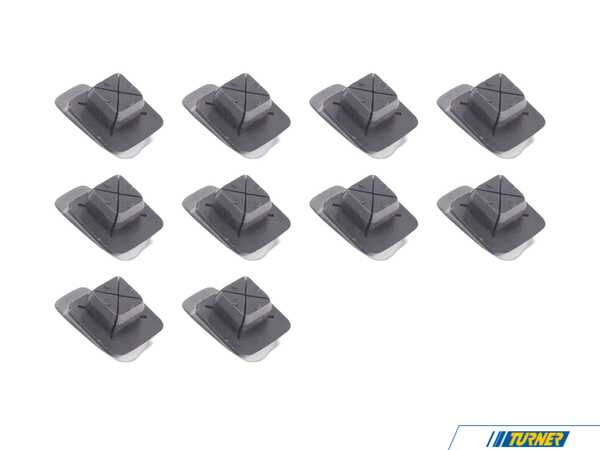 Genuine BMW Cloths Hanger - Pack Of 10  51431911847KT