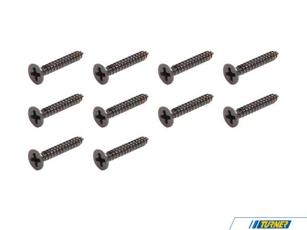 Genuine BMW Screw - Pack Of 10  07119901194KT