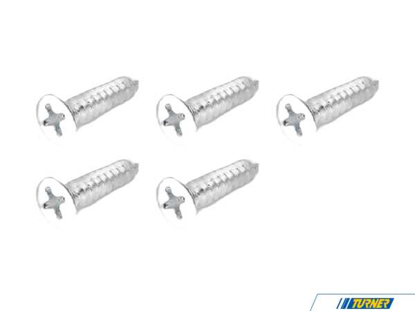 Genuine BMW Screw - Pack Of 5 07119902243KT