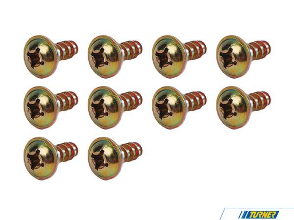 Genuine BMW Screw - Pack Of 10  63131389558KT