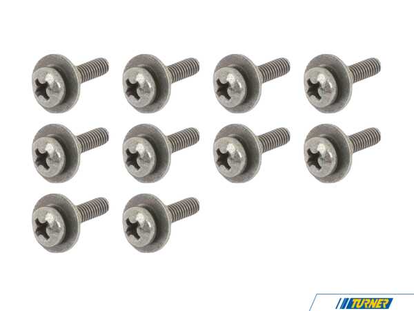 Genuine BMW Bolt - Pack Of 10  07119900912KT