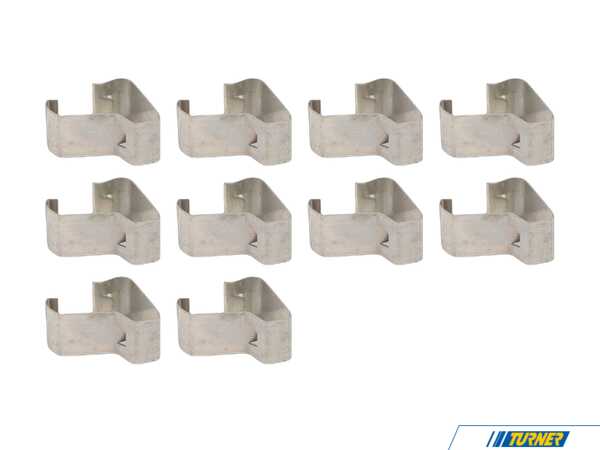 Genuine BMW Clip - Pack Of 10 54121938391KT