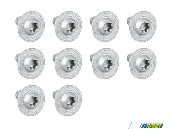 Genuine BMW Screw - Pack Of 10  07147270744KT
