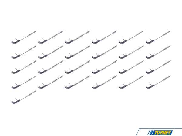 Genuine BMW Cable Strap - Pack Of 25  61131370660KT