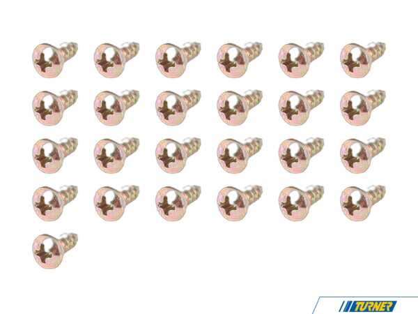 Genuine BMW Screw - Pack Of 25  07119907701KT
