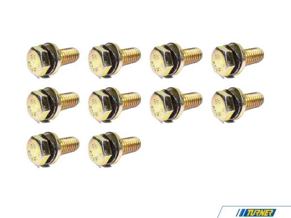 Genuine BMW Bolt - Pack Of 10  07119915018KT