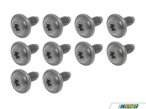 Genuine BMW Screw - Pack Of 10  07147124309KT