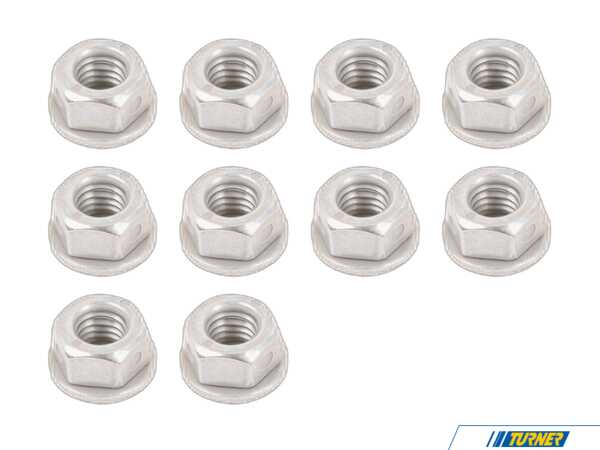 Genuine BMW Nut - Pack Of 10 07129905471KT