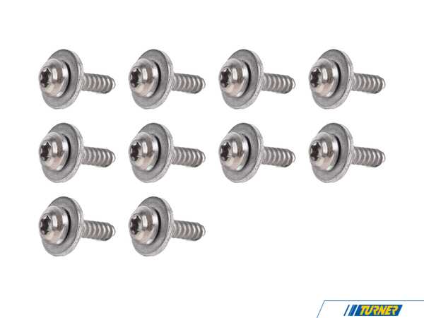 Genuine BMW Screw - Pack Of 10 07119904714KT