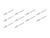 Genuine BMW Rivet - Pack Of 10  07129948742KT View 1
