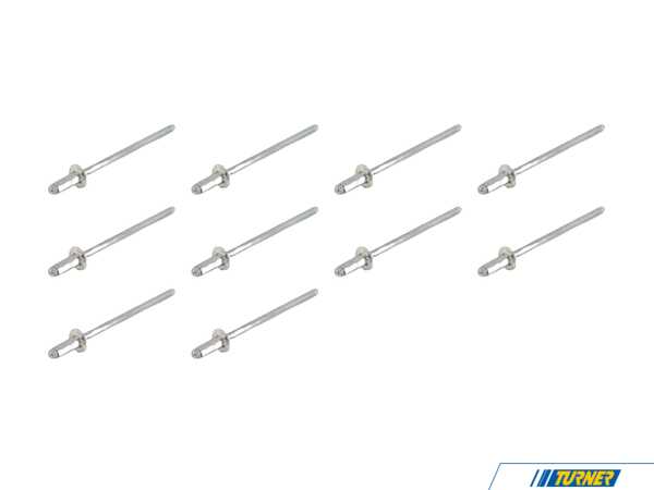 Genuine BMW Rivet - Pack Of 10  07129948742KT