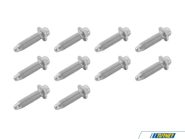 Genuine BMW Torx Bolt - Pack Of 10  11137800621KT