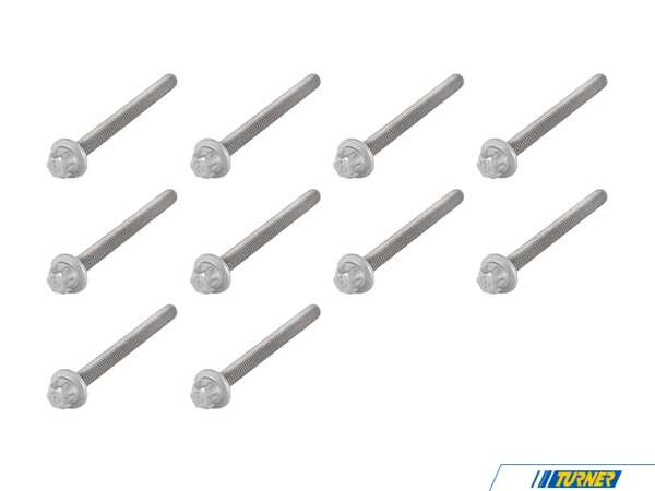 Genuine BMW Torx Bolt - Pack Of 10  11137800622KT
