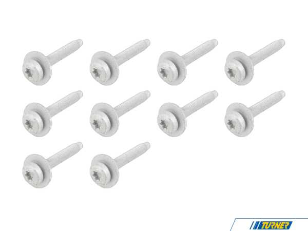 Genuine BMW Screw - Pack Of 10  07119907286KT