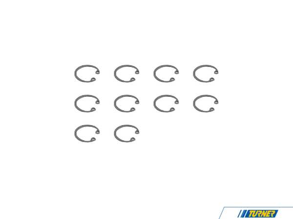 Genuine BMW Snap Ring - Pack Of 10  07119934619KT