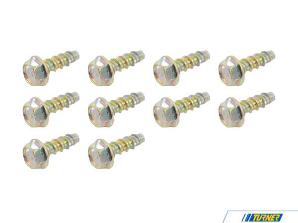 Genuine BMW Screw - Pack Of 10  64501380494KT