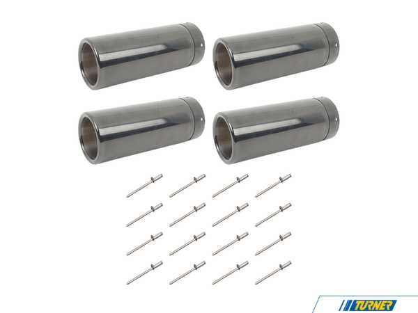 Genuine BMW Genuine BMW Black Chrome Exhaust Tips - E92 E93 M3 18107842862KIT