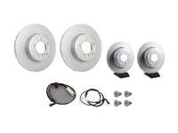 Packaged by Turner Complete Front & Rear Brake Package - E60 528i 2008-2010 TMS2972