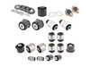 Packaged by Turner 3-series Rear Suspension Mount Package - Rubber Street Bushings - E46 (not M3) E46REARBUSHINGS View 1